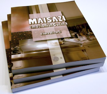 Alcune copie del libro di cucina che abbiamo scritto per chi non riesce a seguire i nostri corsi.
