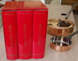 I tre libri della serie Lonigo nella storia, di Egidio Mazzadi.